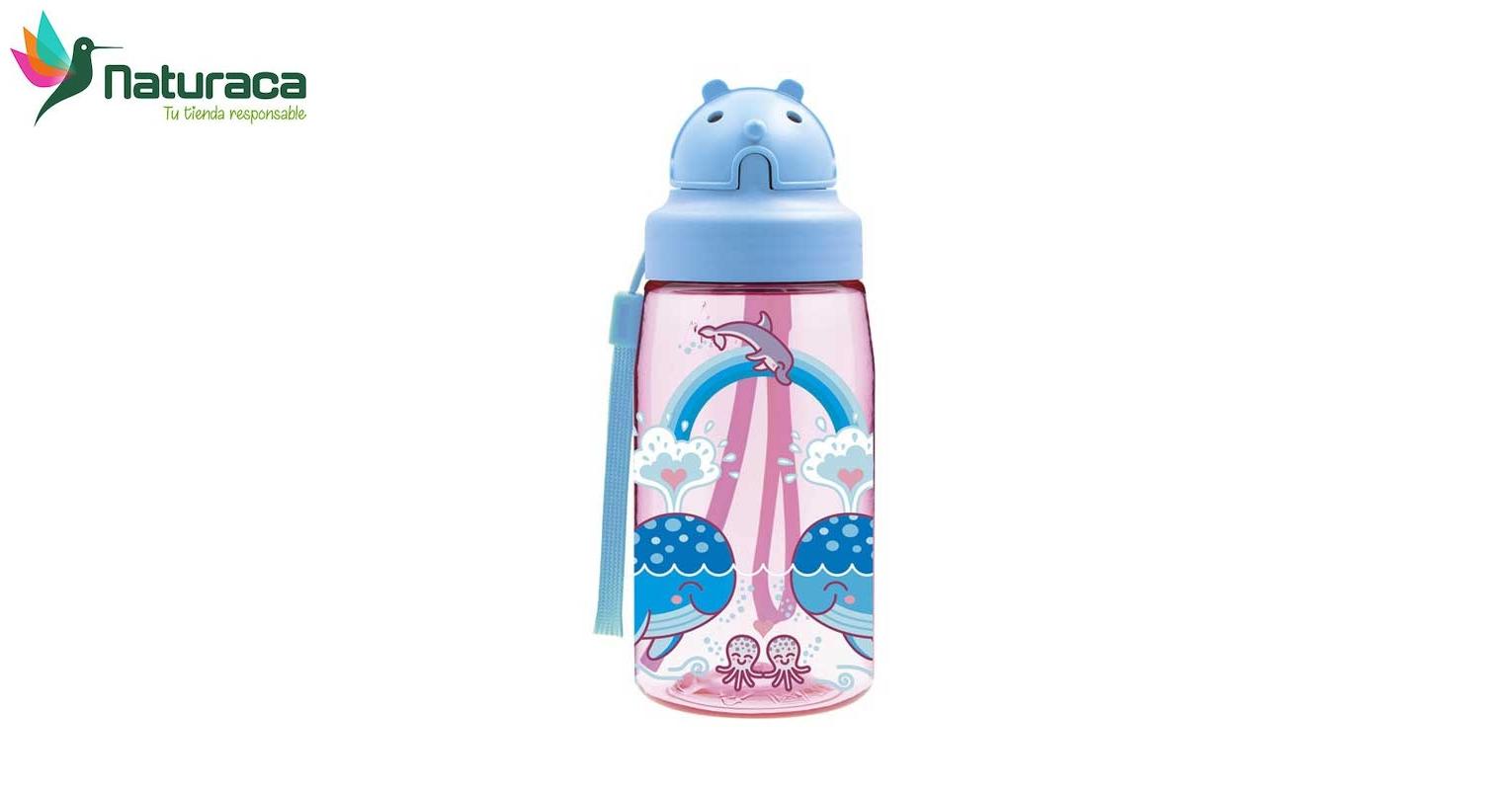 Detalle de Producto - Botella Infantil de Aluminio con Funda Neopreno  Pichichi - 10,00 €