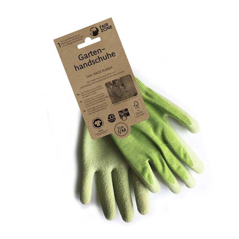 Detalle de Producto - Guantes de Jardinería de Algodón y Látex - 9