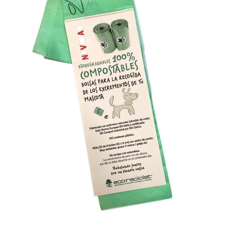 PRÓXIMAMENTE GREEN ELK Bolsas compostables para perros - MascotaSana  MascotaSana